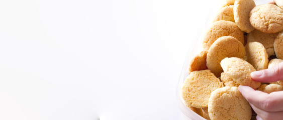 la presa del biscotto