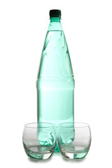 Water in plastic bottle
