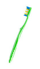 Green toothbrush