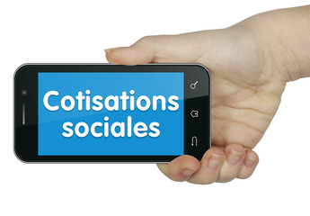 Cotisations sociales. Mobile