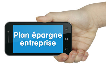 Plan épargne entreprise. Mobile