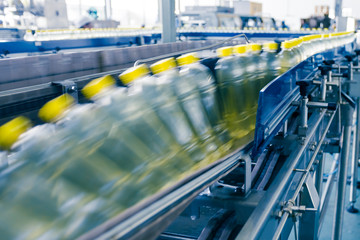 drinks production plant in China