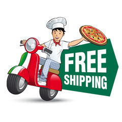 Pizza - Free shipping