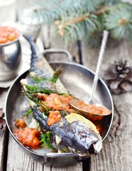 grilled mackerel
