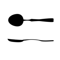 spoon vector illustration