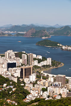 Aerial View of Residential Buildings in Rio de Janeiro, Brazil