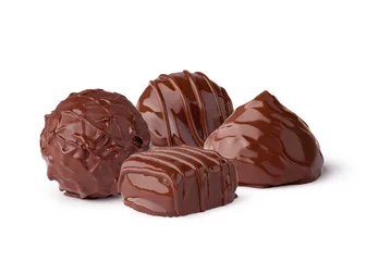 Rolgordijnen Chocolate candy © Gresei