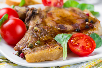 Grilled meat