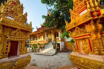 Fotobehang Temple in Laos © Galyna Andrushko
