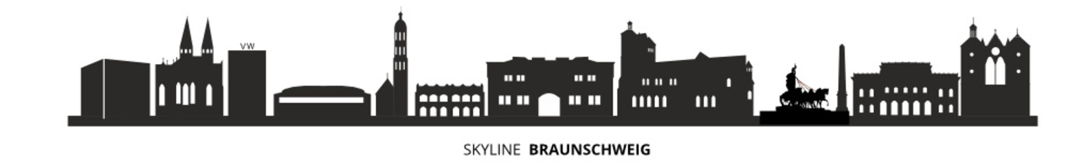 Obraz premium Skyline Braunschweig