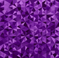 Obraz premium Abstract Purple Triangle Background
