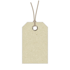 label isolated on white background