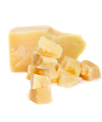 parmesan cheese cubes