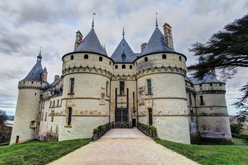 Fototapeta na wymiar Chaumont-sur-Loire