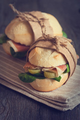 Sandwiches.