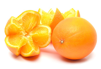 Ripe oranges