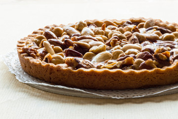 Tarts of  dried fruit