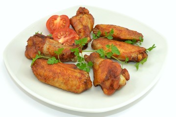 baked chicken wings