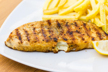 Grilled swordfish