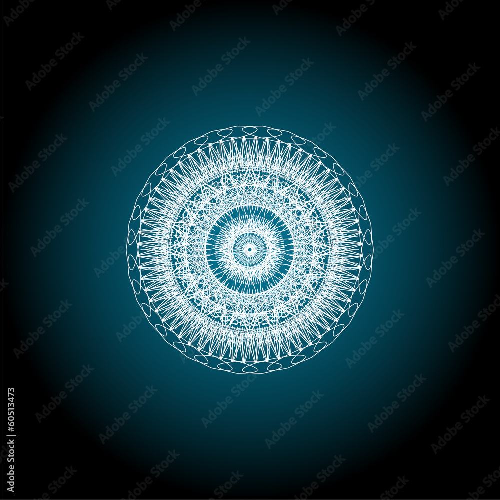Poster decorative design certificate elements. guilloche patterns set