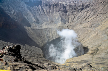Fototapeta premium Crater of Bromo vocalno, East Java, Indonesia