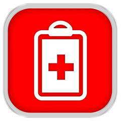 Fototapeta premium Medical Record Sign