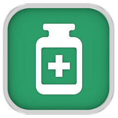 Obraz premium Pill Bottle Sign