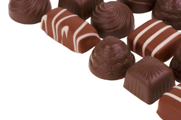 Chocolate pieces