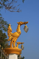 Fototapeta premium swan lamp