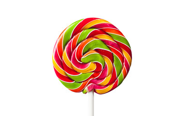 colorful lollipop candy