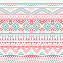 Tribal ethnic seamless stripe pattern. Vector illustration