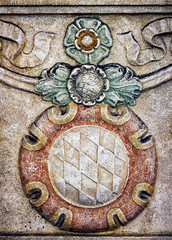 bavarian window - mural