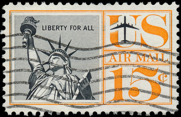 UNITED STATES - CIRCA 1950 : A stamp printed in United States. S