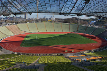 Naklejka premium Stadion Olimpijski w Monachium