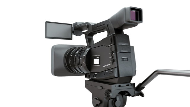 Video camera, 360 Deg rotation