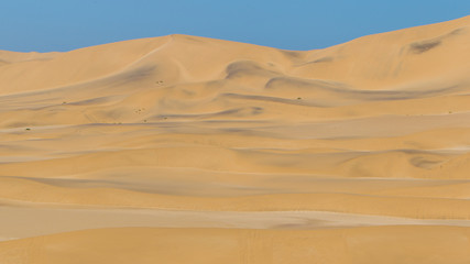 Namib Desert near Swakopmund in Namibia