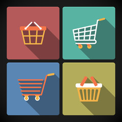Internet shopping carts and baskets