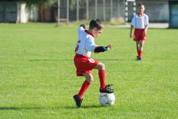 Obraz premium Kids' Soccer