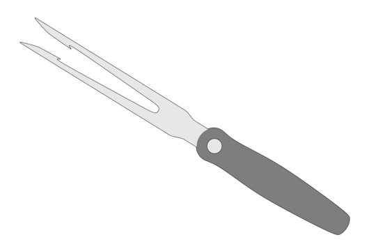 cartoon image of kitchen knife