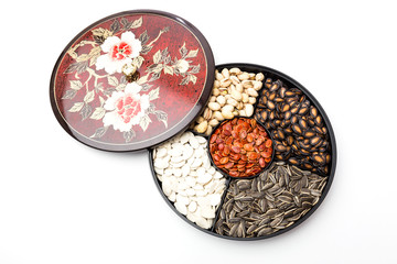 Chinese new year snack box