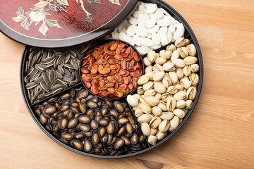 Assorted Snack tray and for Lunar new year