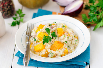 Pumpkin Risotto