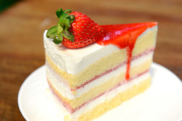 Strawberry cake