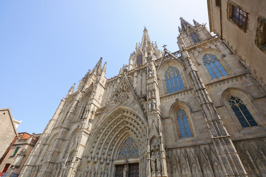 The Cathedral in Barcelona, Spain