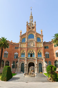 Hospital de Sant Pau in Barcelona, Spain
