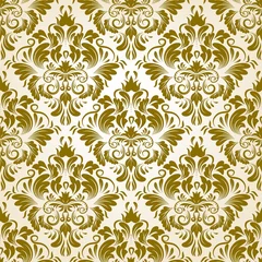 Gardinen damask pattern © miluwa
