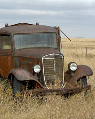 Old Antique Farm Truck