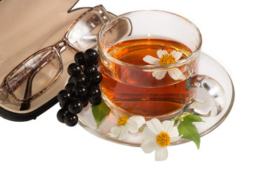 helpful for vision tea with chamomile and blackcurrant
