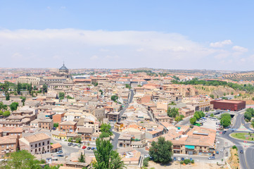 Fototapeta premium The historic city of Toledo in Spain