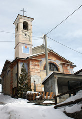 chiesa di montagna